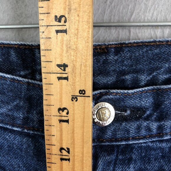 VINTAGE Rocky Mountain Jeans Juniors XL Blue Denim Bareback Western Riding - Picture 5 of 16